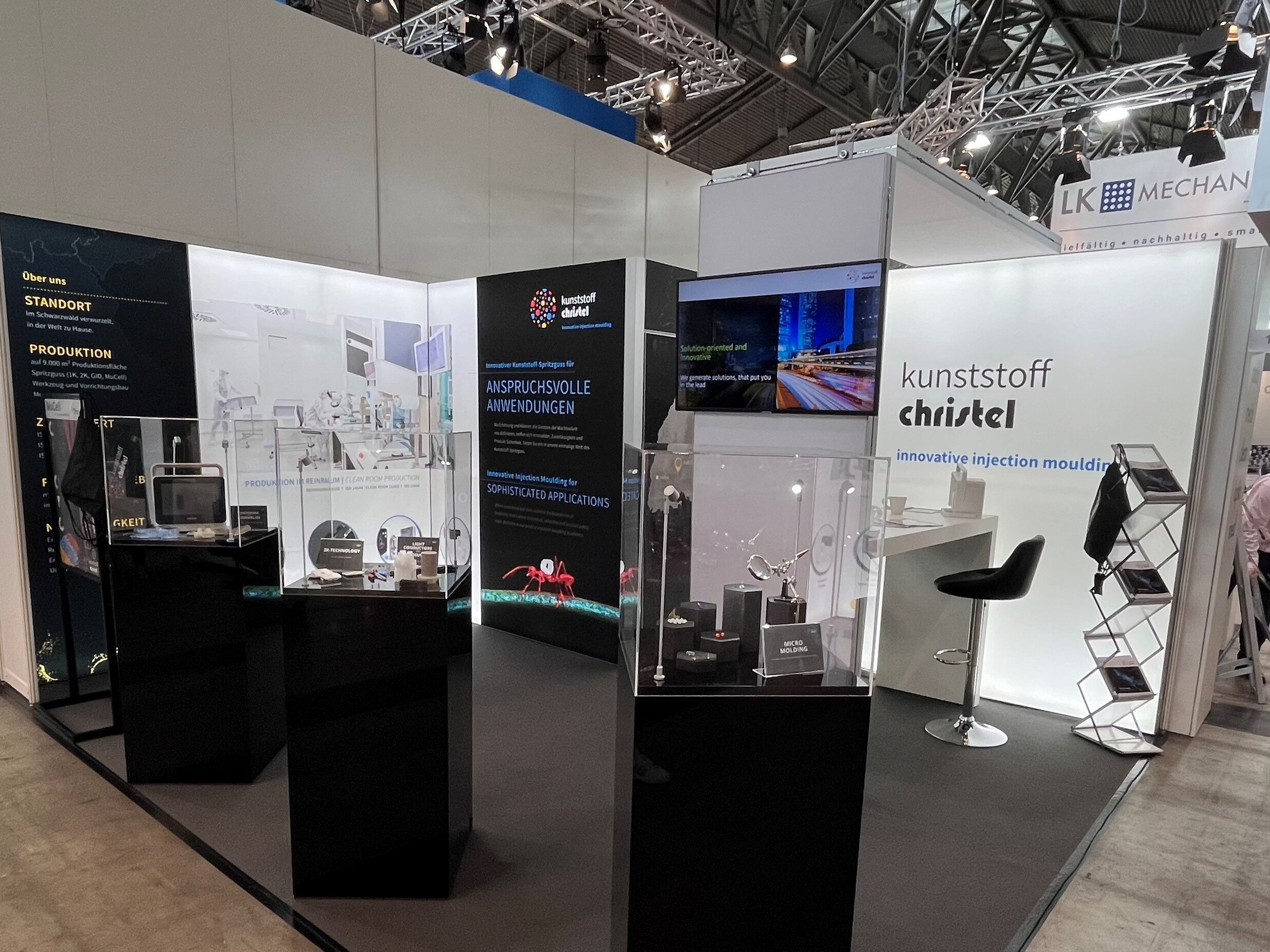 Kunststoff Christel MedtecLIVE Stand Kunststoff Christel